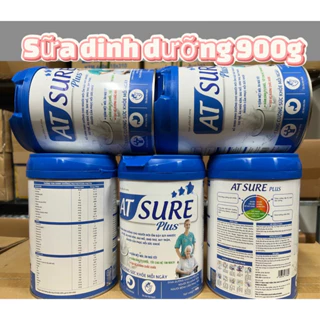 Sữa bổ sung dinh dưỡng, tăng sức đề kháng cho người mới ốm dậy AT-Sure plus ( lon 900 g)