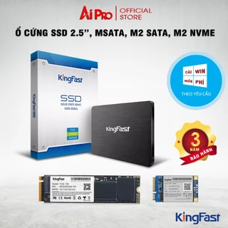 Ổ cứng SSD 2.5", M2, MSATA, NVME – Kingsfat/Gloway - HÀNG CHÍNH HÃNG – Bảo hành 3 năm !!!