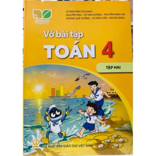 vở bài tập toán lớp 4 tập 2 + Bút Chì (thuộc bộ kết nối trí thức)