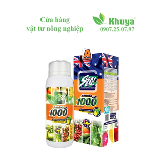 Phân bón lá sinh học Toba Amino 1000 loại chai 500ml