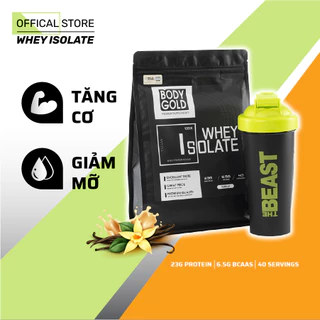 Sữa Tăng Cơ Giảm mỡ [Có Kèm Bình Shaker] Whey Protein Isolate Túi 1KG