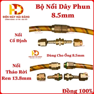 Bộ khớp nối dây phun áp lực. Dùng cho ống phun đường kính trong 8.5mm