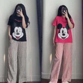 Bộ suông Mickey siêu đẹp,hàng loại 1 chuẩn hình