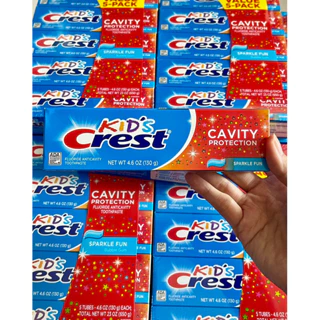 Kem đánh răng Crest Kids dành cho bé trên 2 tuổi của Mỹ - 130gr