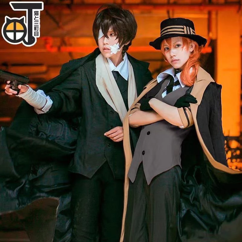 Trang phục cosplay nhân vật DAZAI và CHUUYA( feedback đi kèm)