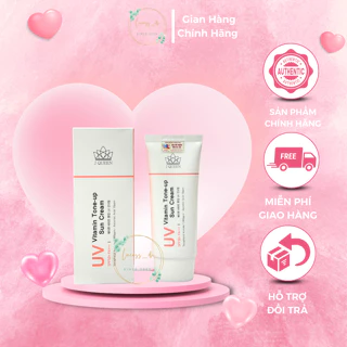 Kem Chống Nắng Vitamin Nâng Tông - Trắng Da - Chống Lão Hoá Da J Queen Vitamin Tone-up UV SPF50+ PA +++