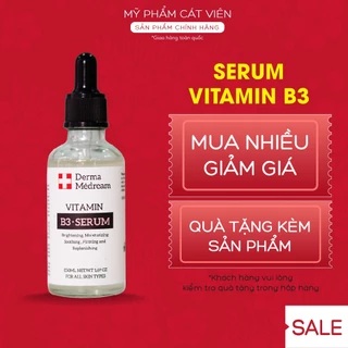 Serum làm trắng, giảm nám, giảm tàn nhang, dưỡng ẩm, săn chắc và đàn hồi da Vitamin B3 Derma Thụy Sỹ 50ml