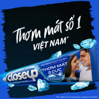 Kem Đánh Răng Closeup Thơm Mát Bất Tận  230g