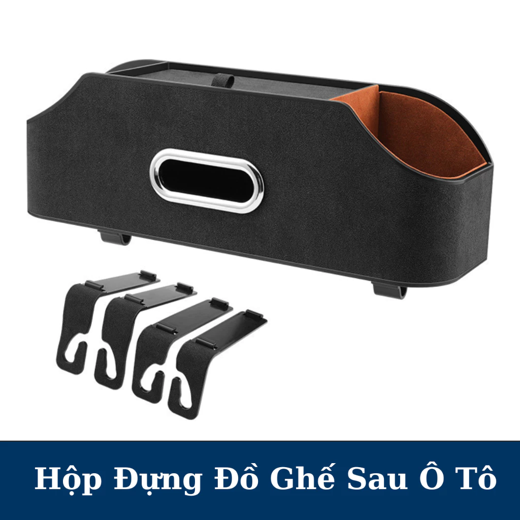 Hộp Đựng Đồ Ghế Sau Ô Tô Da Cao Cấp BionCar - Hộp Lưu Trữ Ghế Xe Hơi Thiết Kế Sang Trọng