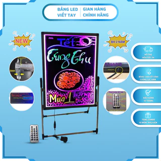 Bảng Huỳnh Quang, Bảng Led Dạ Quang, Bảng Viết Menu ( Tặng kèm combo 10 món phụ Kiện )