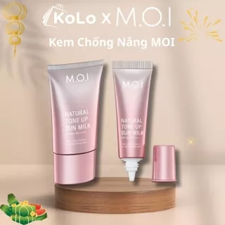 Kem Chống Nắng Nâng Tông Hồ Ngọc Hà MOI Cosmetics SUN MILK  Dưỡng Da Kiểm Soát Dầu