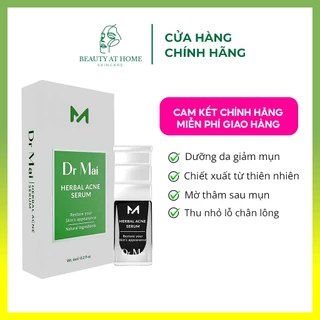 Serum giảm mụn Dr Mai mờ thâm thảo mộc dưỡng ẩm da giảm mụn thu nhỏ lỗ chân lông - Beauty at home