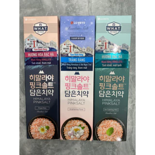 Kem đánh răng muối hồng Hymalaya Hàn Quốc 100g ( có 3 loại )