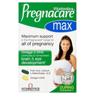 Viên uống vitamin tổng hợp cho bà bầu Pregnacare max 84v