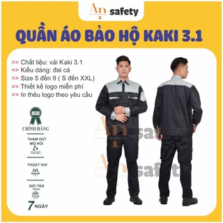 Quần Áo Bảo Hộ Lao Động Mã AP28 Vải Không Nhăn, Không Phai Màu - AP28