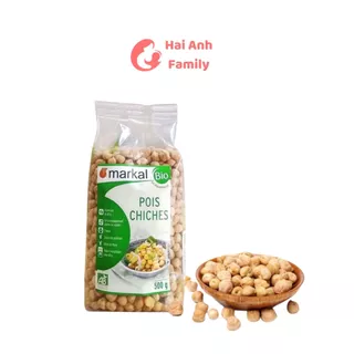 Đậu Gà Hữu Cơ Markal Cho Bé Ăn Dặm Gói 100-500g Hải Anh Family