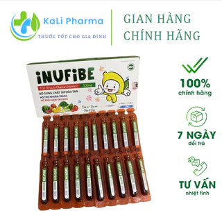 Chống táo bón cho trẻ INUFIBE - Hộp 20 ống siro