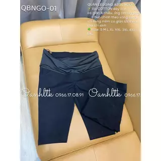 40-95kg Quần bầu ngố legging ôm chân co giãn chất cotton có sẵn - OanhLTK