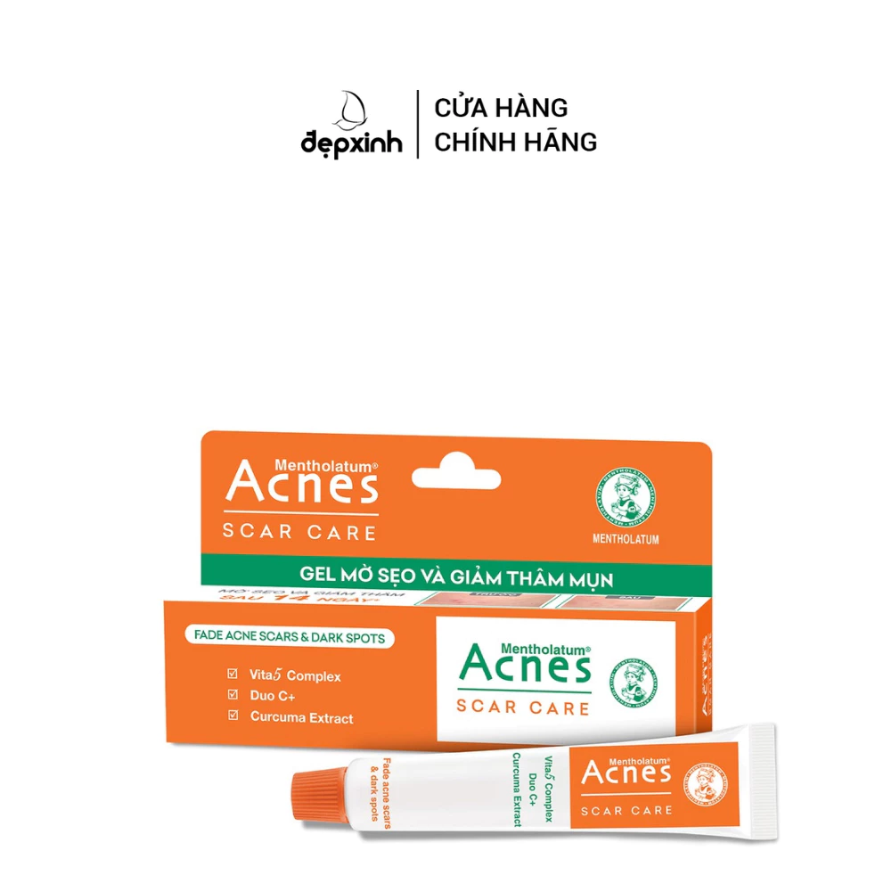 Kem mờ sẹo và thâm dạng gel Acnes Scar Care 12g