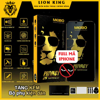 Cường Lực Chống Nhìn Trộm Iphone Siêu Bền MEIBO Nhập Khẩu Cho iPhone 6 6S 7 8 X Xs Xr 11 12 13 14 15 Mini Plus Pro Max