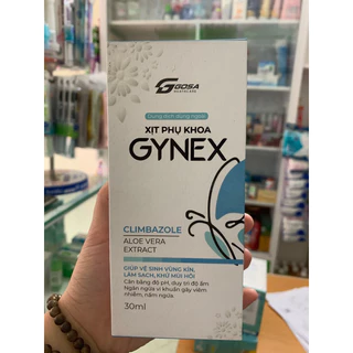 Xịt phụ khoa GYNEX làm sạch vùng kín khử mùi hôi cân bằng pH ngừa nấm ngứa