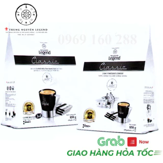 ( Date 4/2026) Cà Phê Hòa Tan Trung Nguyên Legend Classic - Bịch 50 gói