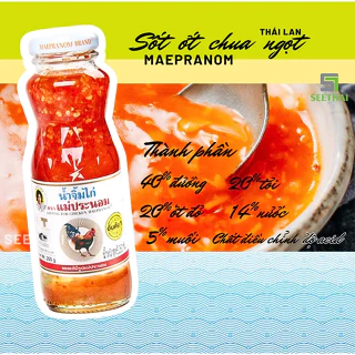 Sốt gà chua ngọt Thái Lan chai nhỏ 260gr