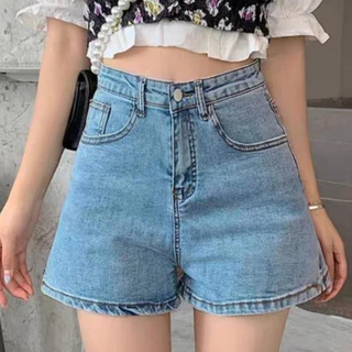 Quần Short Jeans Nữ , Quần Đùi Nữ Xẻ Gấu Phong Cách Hàn Quốc Cực Độc Lạ L17