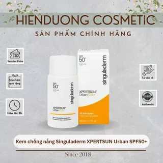 Kem chống nắng Singuladerm XPERTSUN Urban SPF50+ 50ml/5ml (hàng công ty)