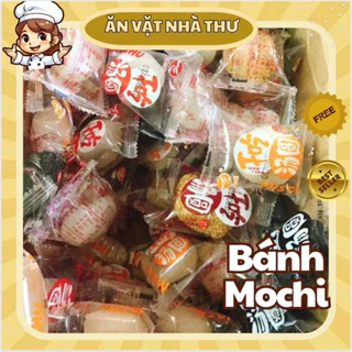 Bánh mochi tròn, bánh dẻo Mashu có nhân các vị