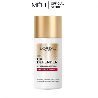 Kem chống nắng x20 thoáng da mỏng nhẹ L'Oreal Paris UV Defender Serum 50ml SPF 50++ | Méli Cosmetic