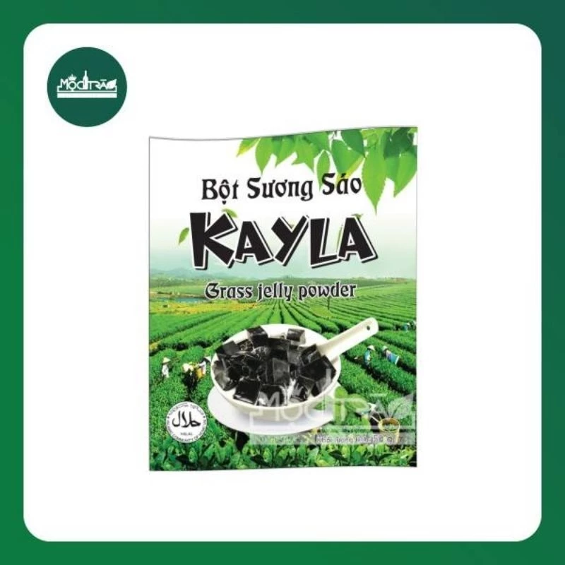 Bột làm thạch sương sáo KAYLA ,Sương sáo Thuận Phát sản xuất công nghệ hiện đại,không hóa chất,an toàn sức khỏe.