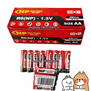 ( Hộp 40 Viên ) Pin 2A R6 (NP)- 1.5V Thiết Yếu Không Thể Thiếu Trong Gia Đình