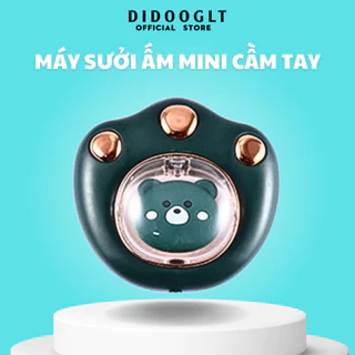 Máy Sưởi Ấm Mini Cầm Tay Hình Chân Mèo Làm Ấm Nhanh Pin Sạc 2400mAH Nhỏ Gọn Bỏ Túi Siêu Tiện Lợi - Didooglt