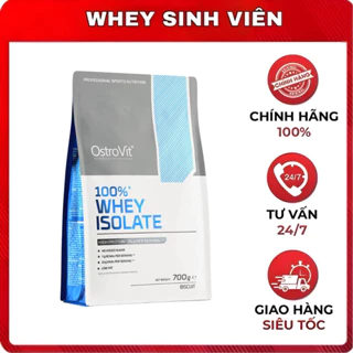 Thực Phẩm Bổ Sung Protein Phát Triển Cơ Ostrovit Whey Protein Isolate 700g