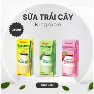 Sữa Trái Cây Hàn Quốc Binggrae