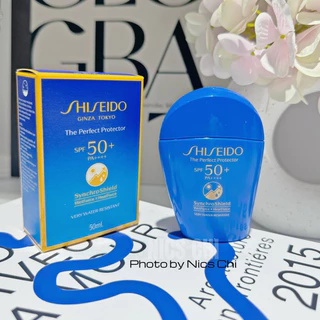 Kem chống nắng Shiseido Perfect Uv Protector SPF50+/PA++++ màu xanh