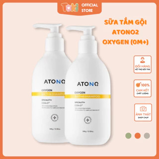 Sữa Tắm Gội 2in1 Dịu Nhẹ Atono2 Oxygen (0M+) - 300gr