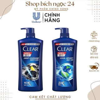 DẦU GỘI SẠCH GÀU CLEAR MEN 900g