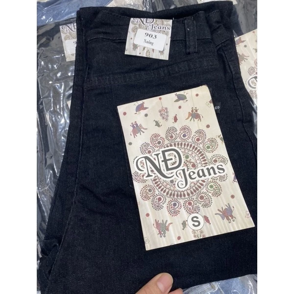 Quần jeans ống đứng, dáng trơn lưng cao, co dãn hack dáng cực xinh mã OD16