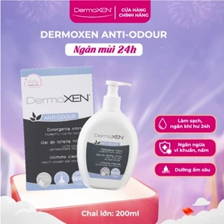 Dung dịch vệ sinh phụ nữ DermoXEN ANTI- ODOUR 200ml, dịu nhẹ, ngăn mùi khó chịu 24h