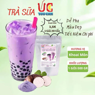 Bột Trà Sữa vị khoai môn [ siêu rẻ / gói 500g]