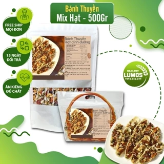 Bánh Thuyền Mix Hạt Dinh Dưỡng Lumos Healthy Foods, Ngũ Cốc Ăn Kiêng EatClean