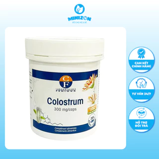 Sữa Non Pháp Fenioux Colostrum Mẫu Mới Chính Hãng Lọ 200 viên