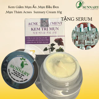 Kem Giảm Mụn Mờ Thâm Trắng Da Sunnary Cream