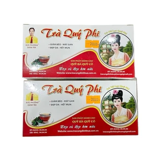 Trà Quý Phi Đức Phượng Túi Lọc 30Túi/Hộp - Giảm Béo