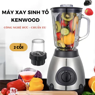 Máy Xay Sinh Tố Đa Năng KENWOOD Công Suất 850W, Công Nghệ Đức - Chuẩn EU, 2 Cối Có Lưới Lọc Bảo Hành 12 Th