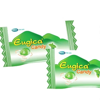 [1k] Gói 1 Viên Kẹo ngậm thảo dược Eugica Candy giảm ho, đau họng