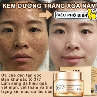 Kem xóa tàn nhang Niacinamide Tinh chất làm trắng 30g làm sáng tông màu da Giảm hắc tố Loại bỏ tàn nhang