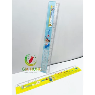 Thước Thẳng 20cm Doaremon THIÊN LONG Chất Lượng  Cao/Hàng Thiên Long Chính Hãng